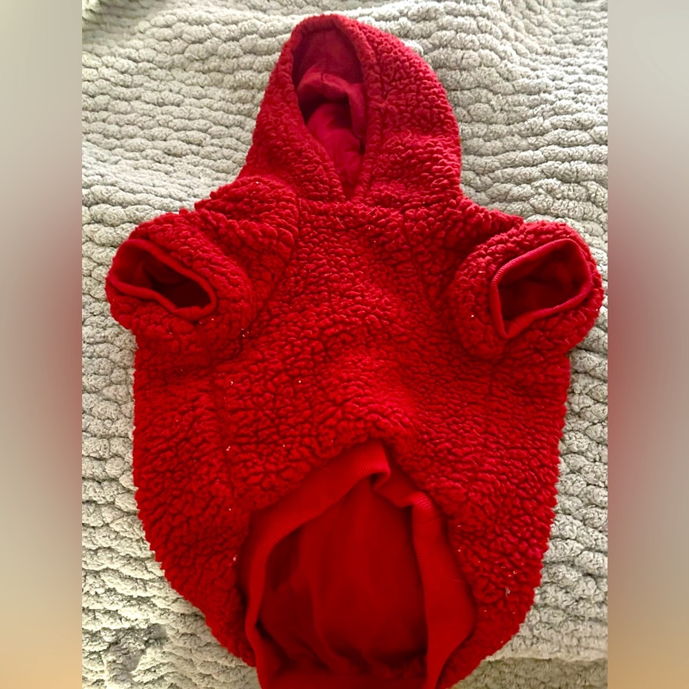 Ugg dog vest in size Large.(fits more like a medium)  very warm